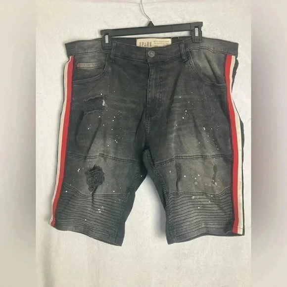 Spark men’s premium denim studio collection shorts size W-40 - Picture 1 of 15